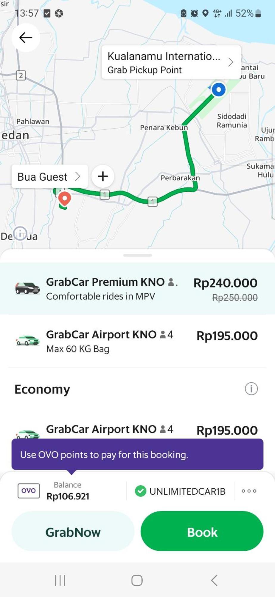 Bua Guest House Μεντάν Εξωτερικό φωτογραφία